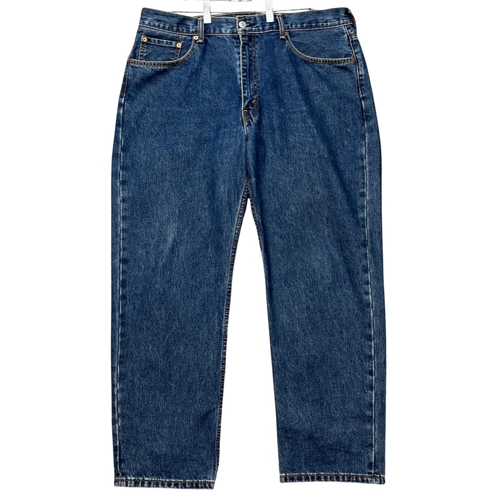 Levi's 550 Jeans Mens 38x30 Medium Wash Relaxed Tapered Leg 5 Pocket Denim Twill